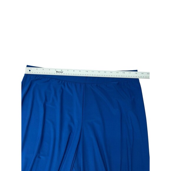 Anthony Originals Women’s Size 1X Blue Hi Rise Wide Leg Capri Pants - Picture 10 of 14